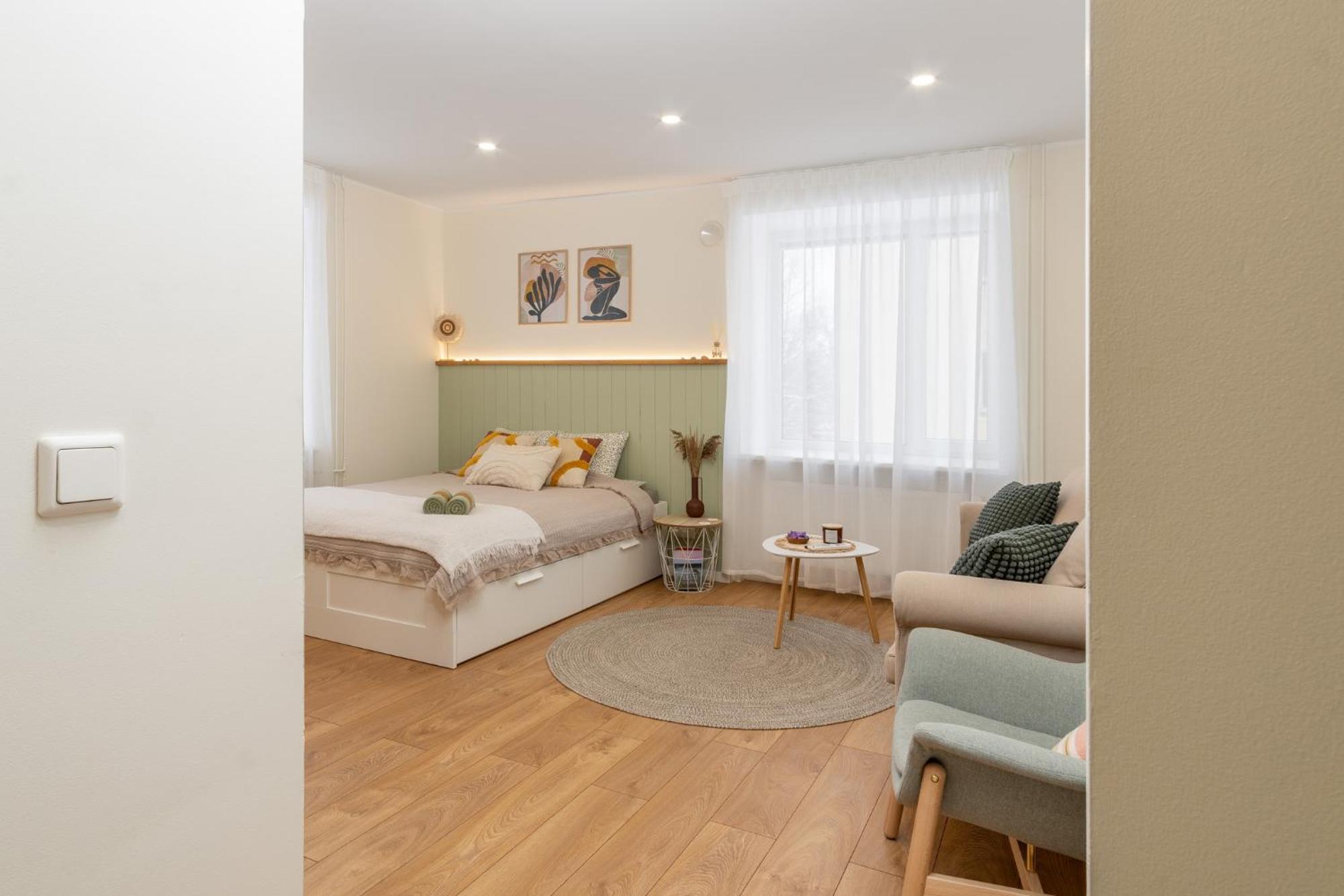 Studio In The Heart Of Paernu, Free Parking! Exteriör bild